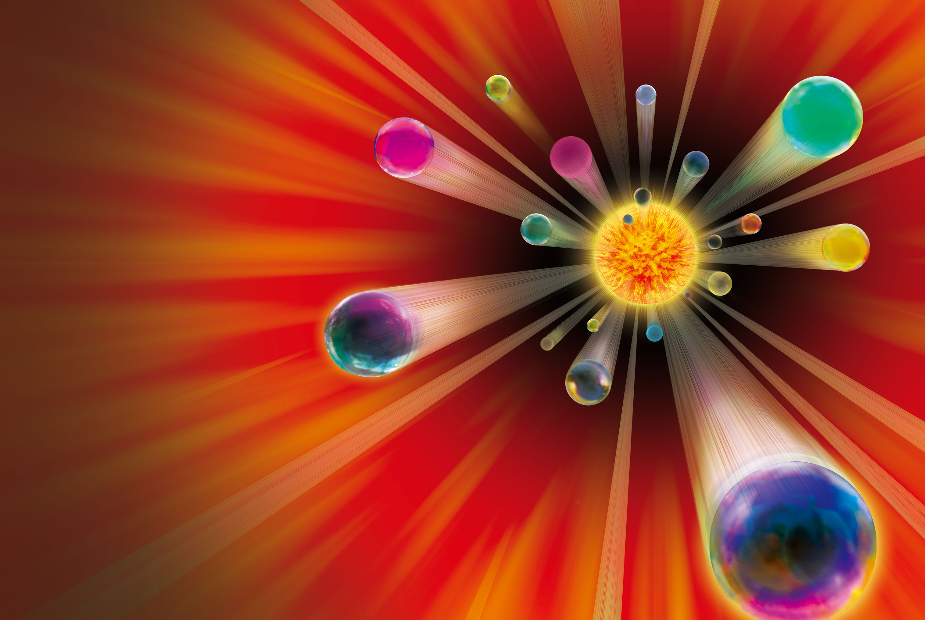 【インフレーション】「インフレーション」と「量子ゆらぎ」が，物質にあふれる現在の宇宙をつくりあげた