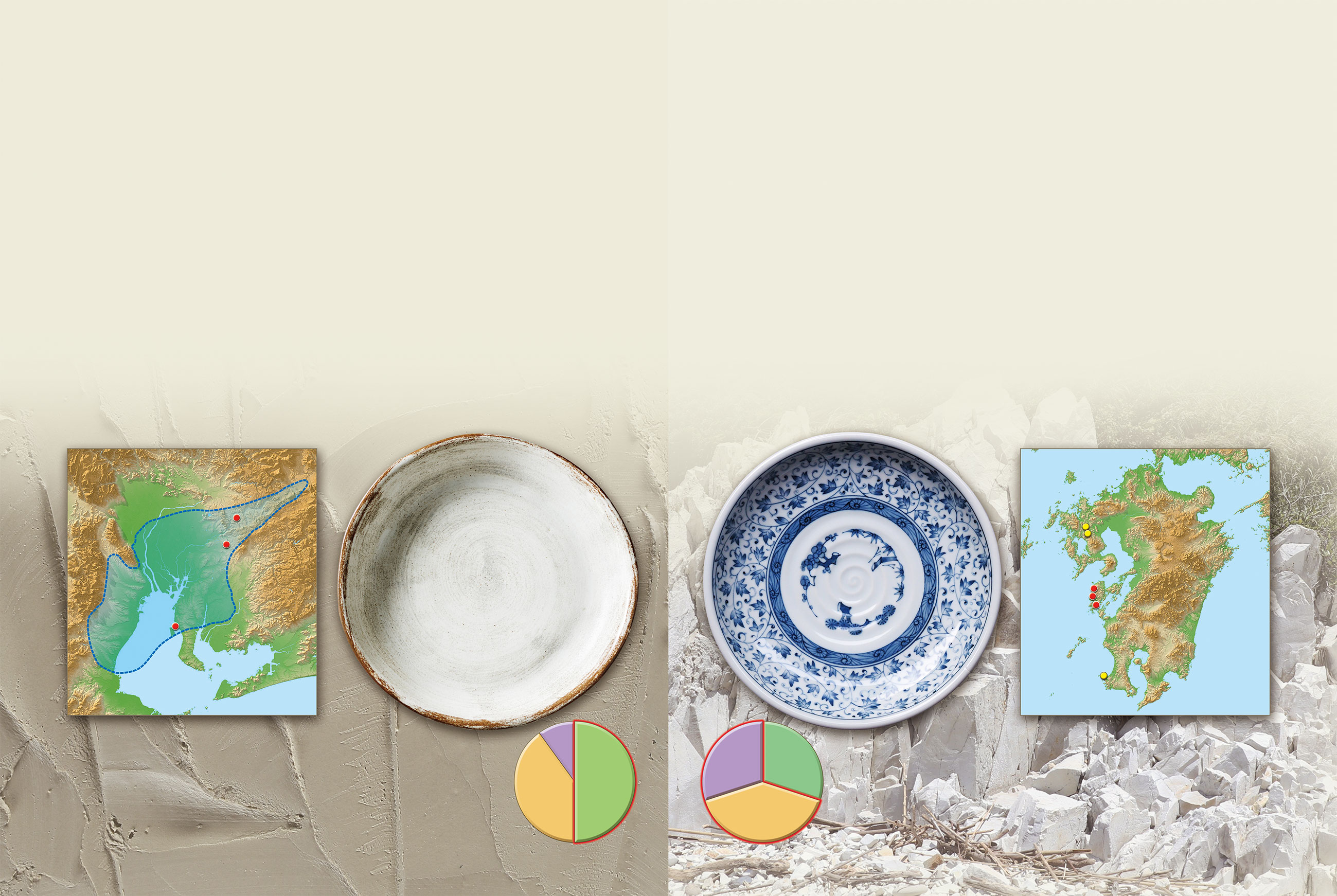 【陶磁器】地球のいとなみが生みだした鉱物が日本の陶磁器文化を支える