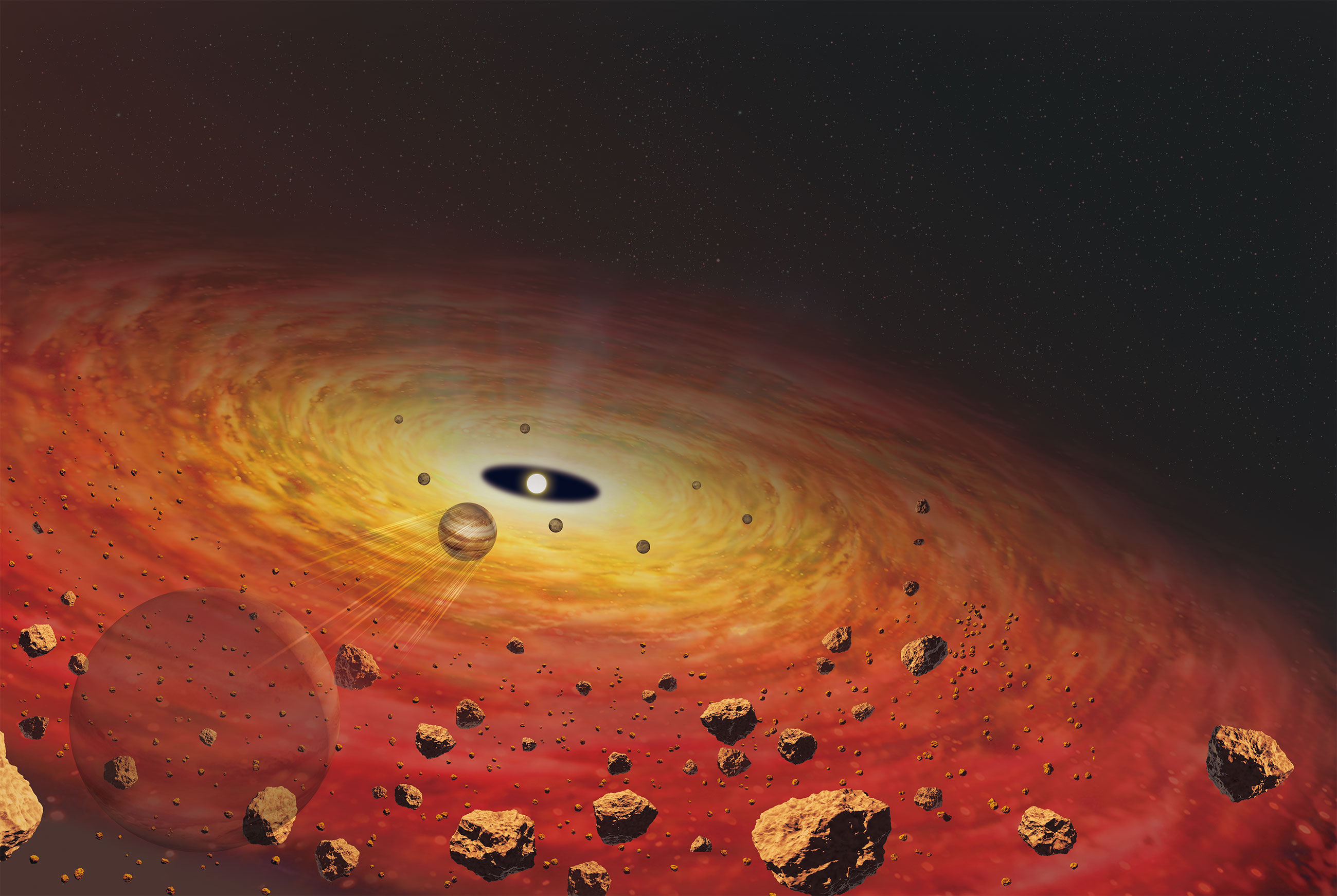 【惑星大移動仮説】木星が太陽に接近した時代があった？知られざる「惑星大移動」の歴史