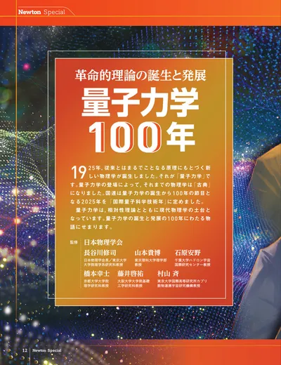 革命的理論の誕生と発展　量子力学100年