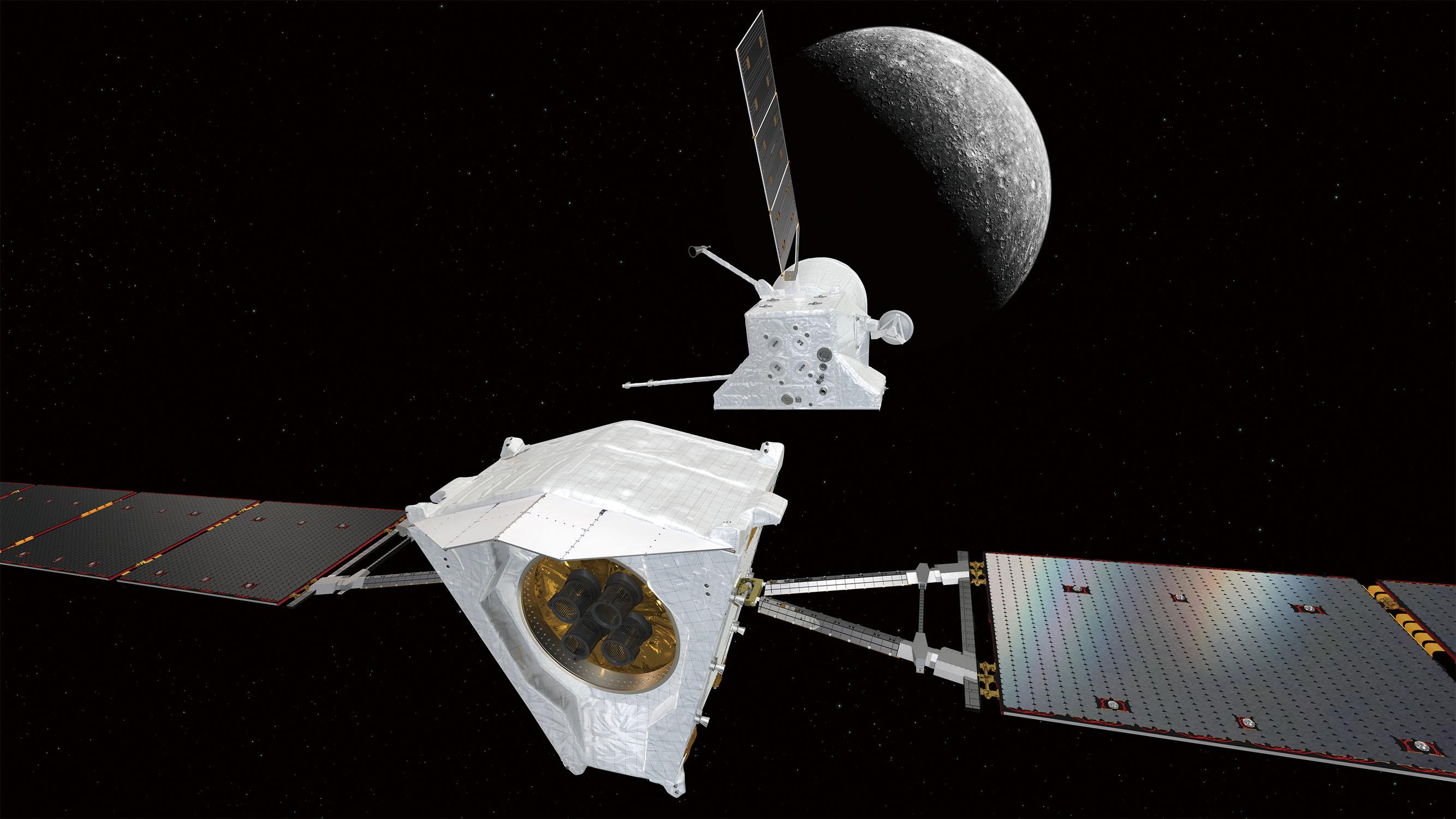 水星到着へ！ベピコロンボ　太陽に最も近い最小の惑星の謎を2機の探査機で探る